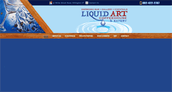 Desktop Screenshot of liquidartvt.com